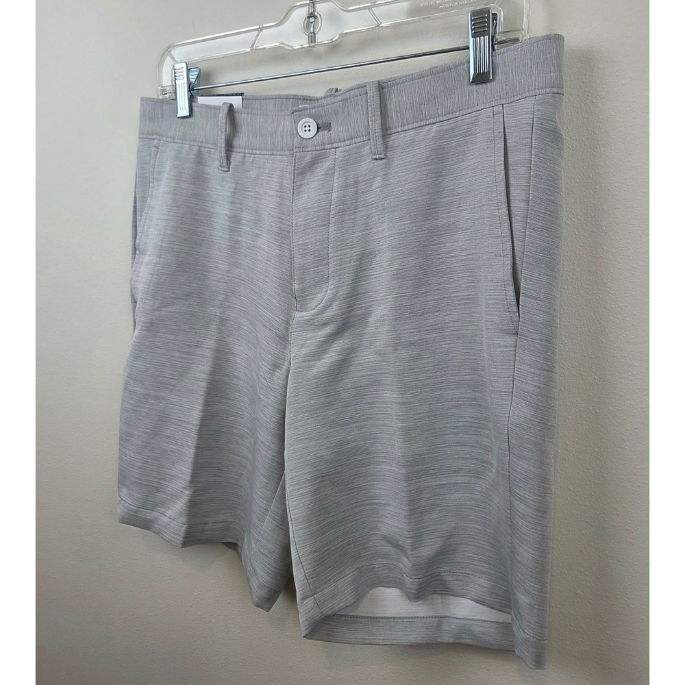 Original Penguin Men Slim Fit Stretch Golf Shorts Grey 8 Inch Inseam Size 30 NWT - Picture 3 of 12